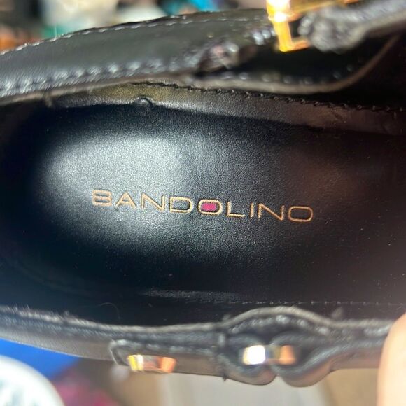 BCBGIRLS Black Velvet Shoes w/ Strap Casual Cute Vintage Pump Mary Jane Heels - Picture 4 of 6